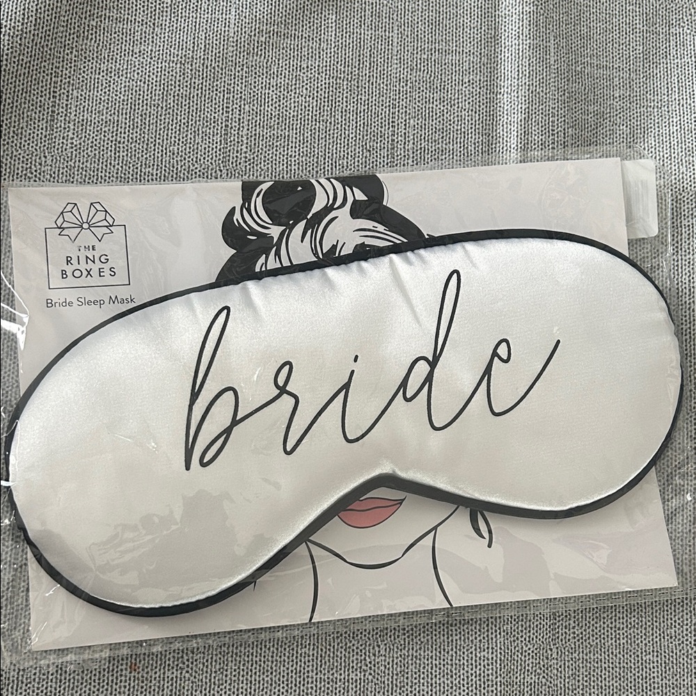 White Bride Sleep Mask